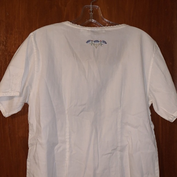 Prete Embroidered Button up Shirt  Size L - Picture 8 of 10